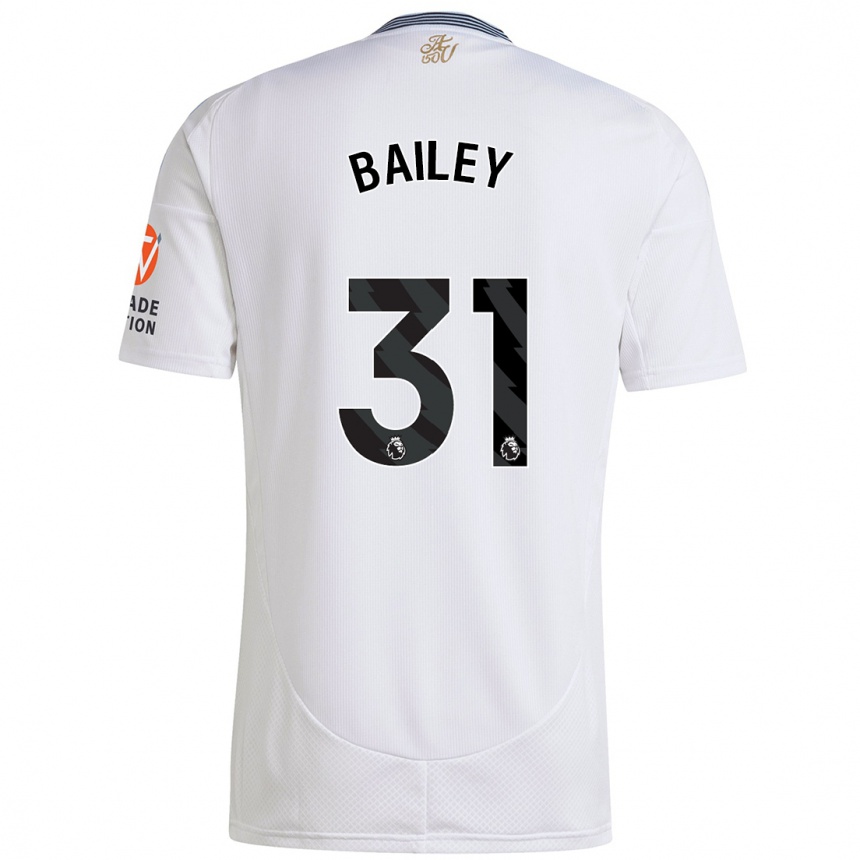 Vaikiškas Leon Bailey #31 Baltas Išvykos Marškinėliai 2024/25 T-Shirt