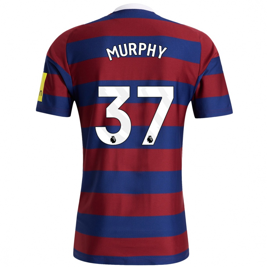 Vaikiškas Alex Murphy #37 Bordo Tamsiai Mėlyna Išvykos Marškinėliai 2024/25 T-Shirt