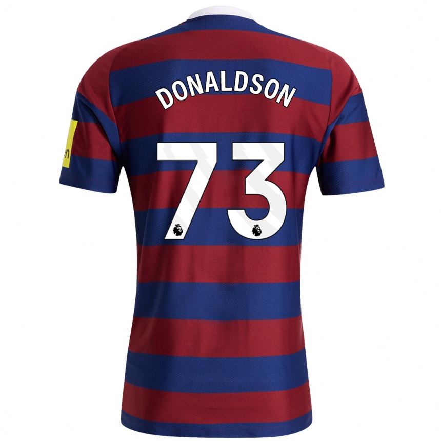 Vaikiškas Josh Donaldson #73 Bordo Tamsiai Mėlyna Išvykos Marškinėliai 2024/25 T-Shirt