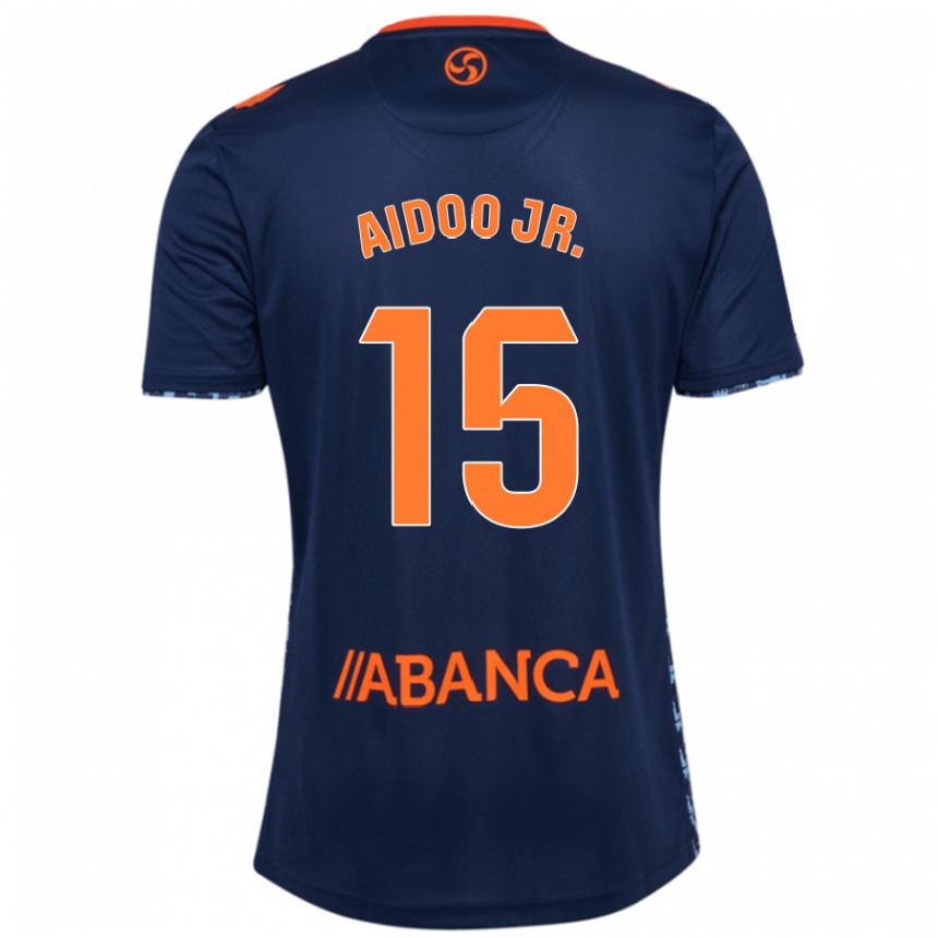 Vaikiškas Joseph Aidoo #15 Tamsiai Mėlyna Išvykos Marškinėliai 2024/25 T-Shirt