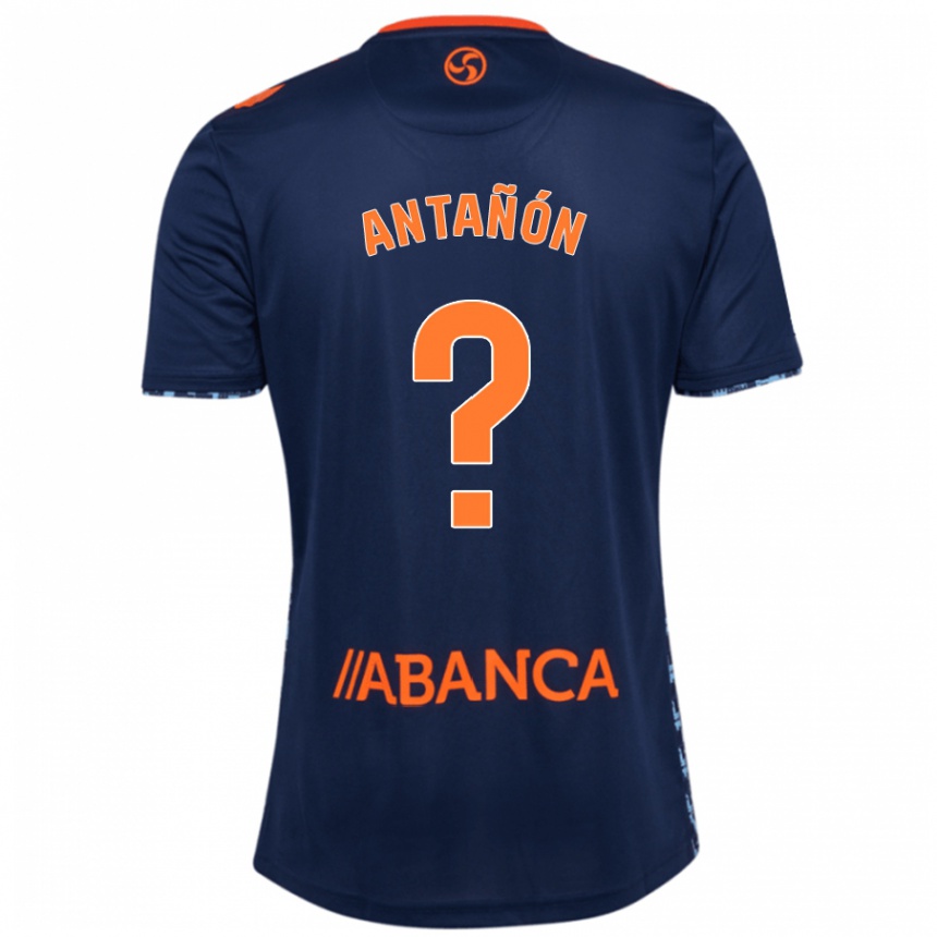 Vaikiškas Andrés Antañón #0 Tamsiai Mėlyna Išvykos Marškinėliai 2024/25 T-Shirt