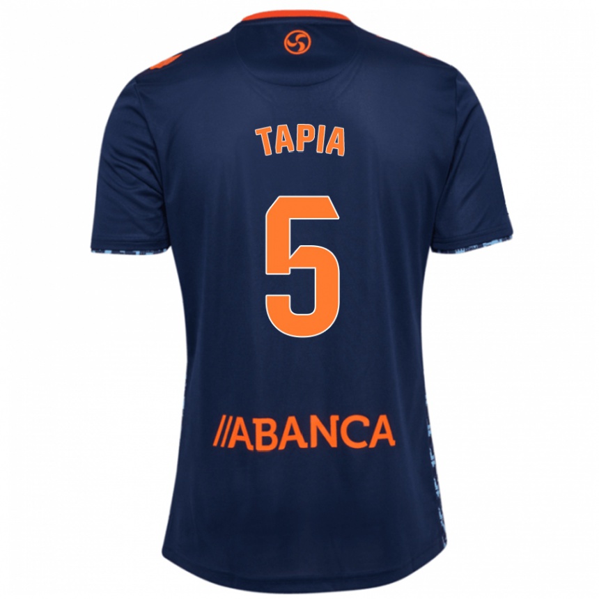 Vaikiškas Renato Tapia #5 Tamsiai Mėlyna Išvykos Marškinėliai 2024/25 T-Shirt