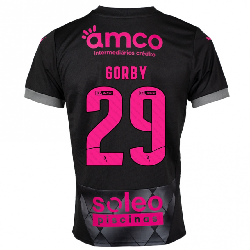 Vaikiškas Gorby #29 Juoda Rožinė Išvykos Marškinėliai 2024/25 T-Shirt