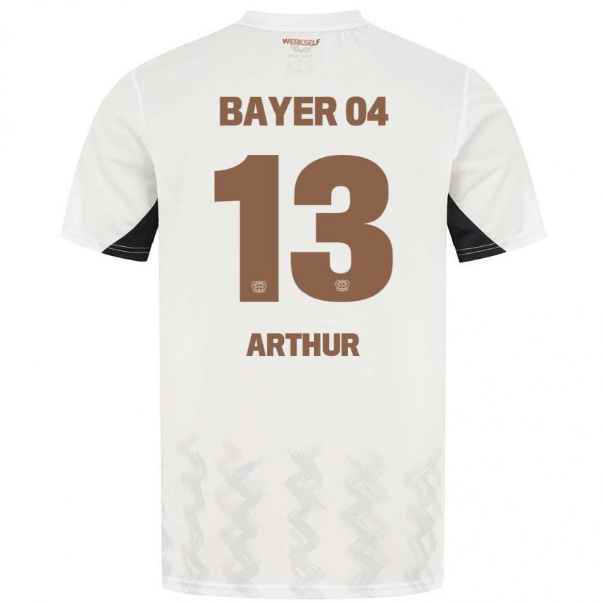 Vaikiškas Arthur #13 Balta Juoda Išvykos Marškinėliai 2024/25 T-Shirt