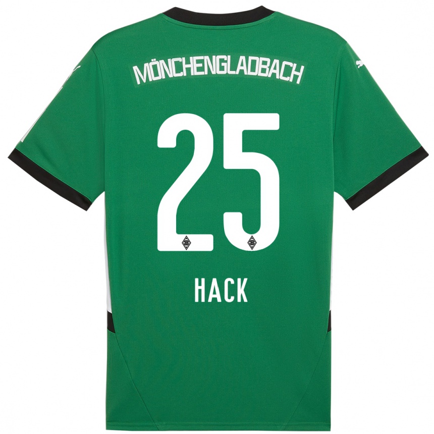 Vaikiškas Robin Hack #25 Žalia Balta Išvykos Marškinėliai 2024/25 T-Shirt