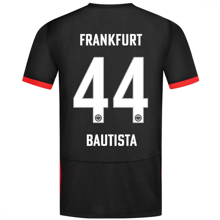 Vaikiškas Davis Bautista #44 Juoda Išvykos Marškinėliai 2024/25 T-Shirt