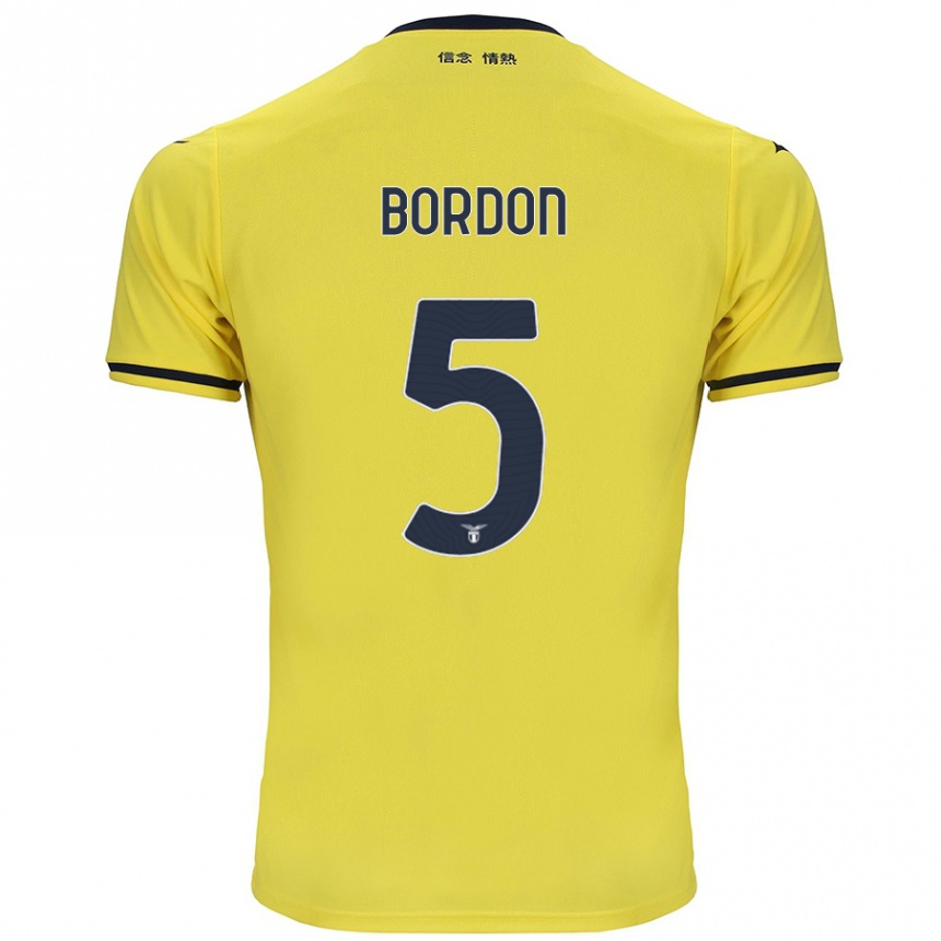 Vaikiškas Filipe Bordon #5 Geltona Išvykos Marškinėliai 2024/25 T-Shirt