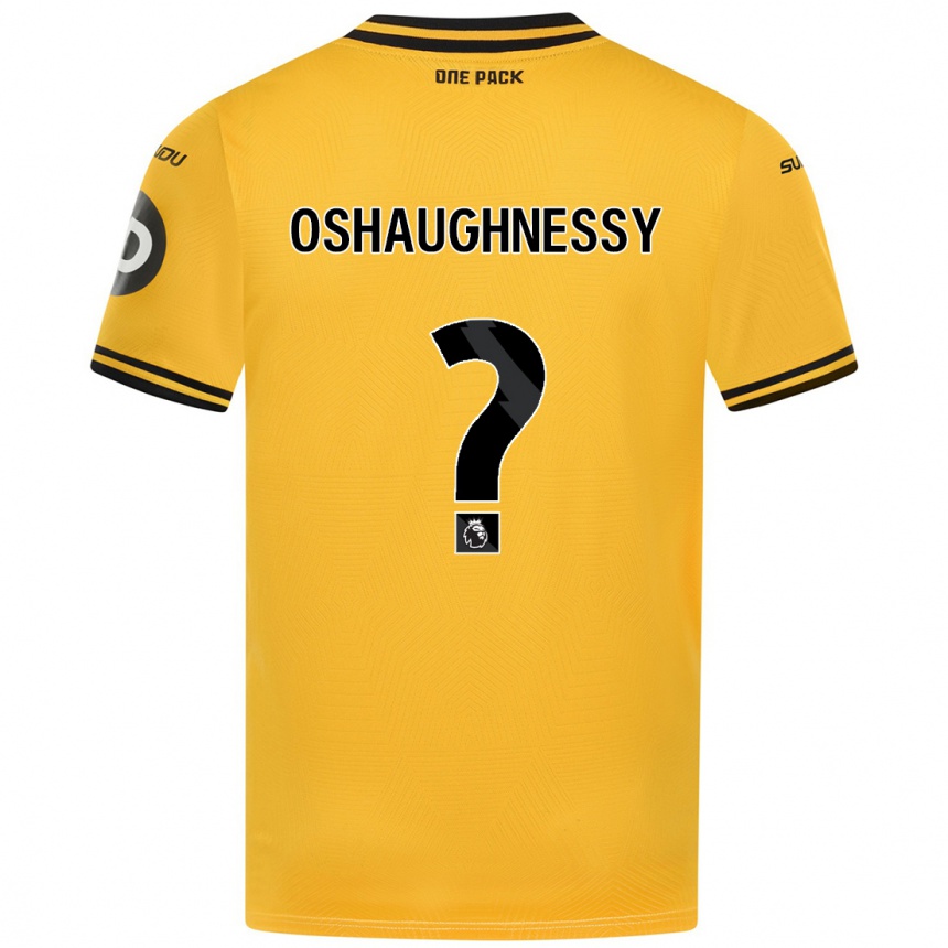 Vyrai Joe Oshaughnessy #0 Geltona Namų Marškinėliai 2024/25 T-Shirt