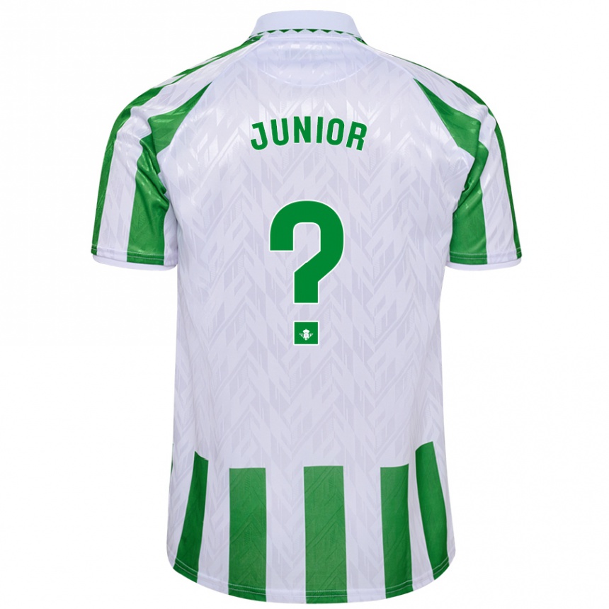 Vyrai Clute Junior #0 Žalia Baltos Juostelės Namų Marškinėliai 2024/25 T-Shirt