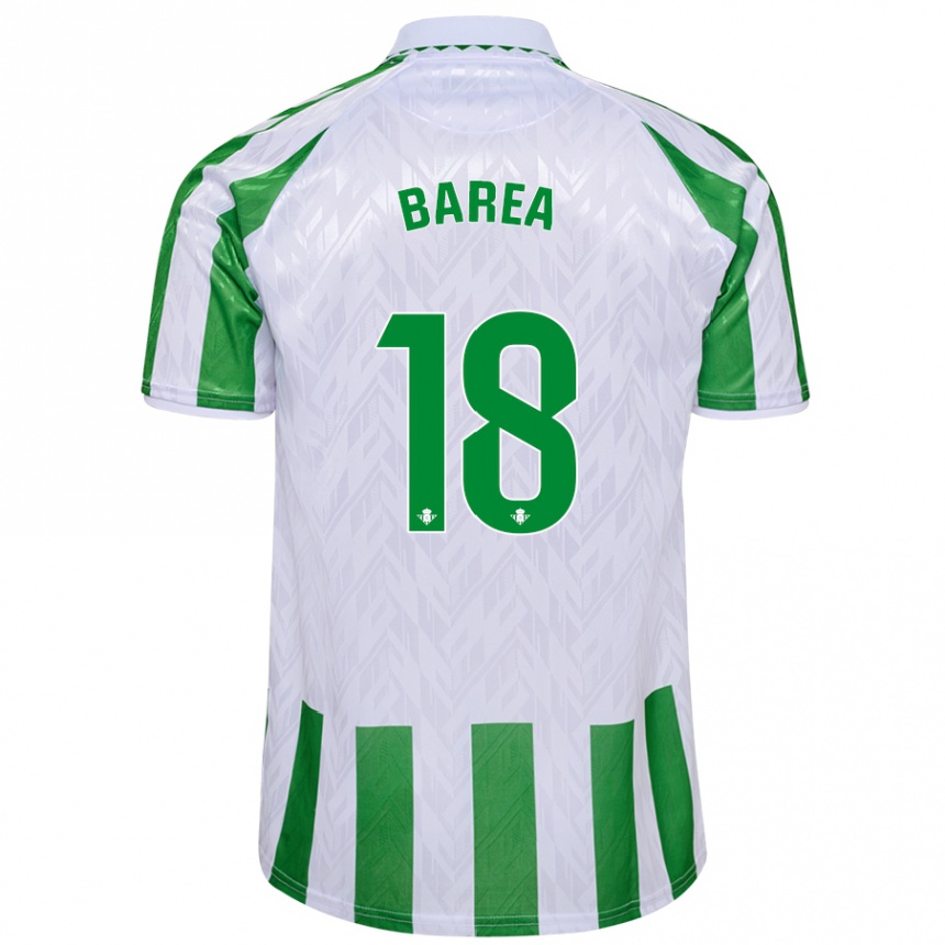 Vyrai Ismael Barea #18 Žalia Baltos Juostelės Namų Marškinėliai 2024/25 T-Shirt