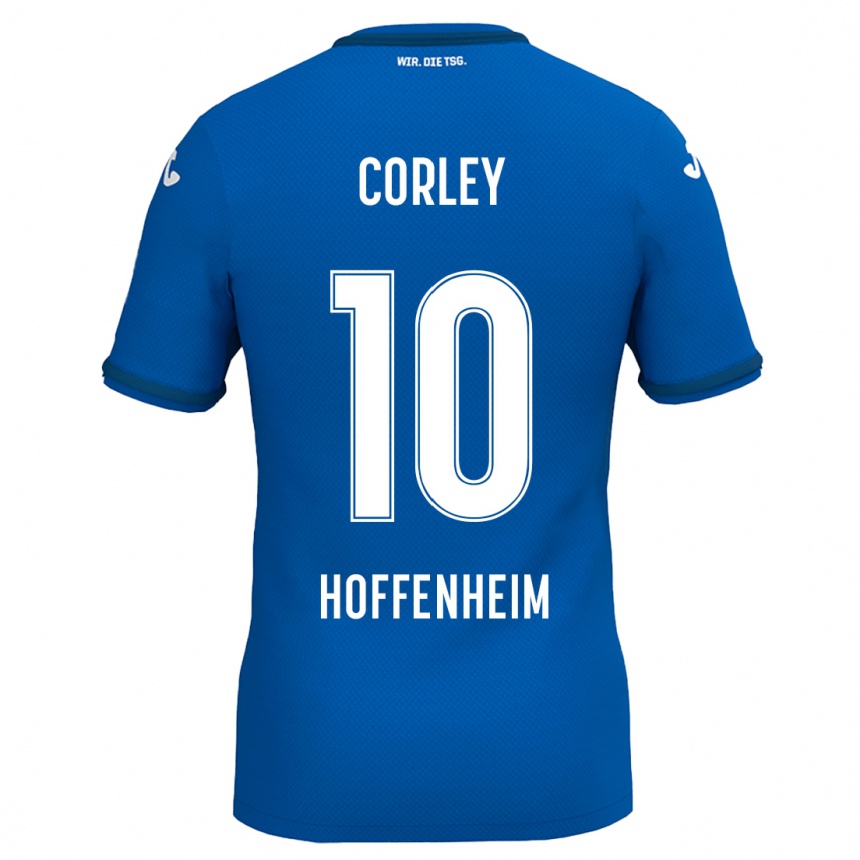 Vyrai Gia Corley #10 Karališkoji Mėlyna Namų Marškinėliai 2024/25 T-Shirt