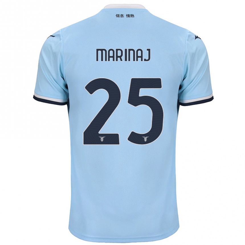 Vyrai Kledi Marinaj #25 Mėlyna Namų Marškinėliai 2024/25 T-Shirt