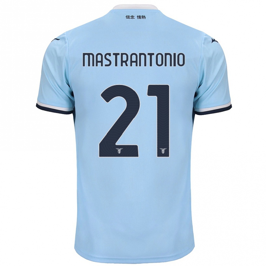 Vyrai Ella Mastrantonio #21 Mėlyna Namų Marškinėliai 2024/25 T-Shirt