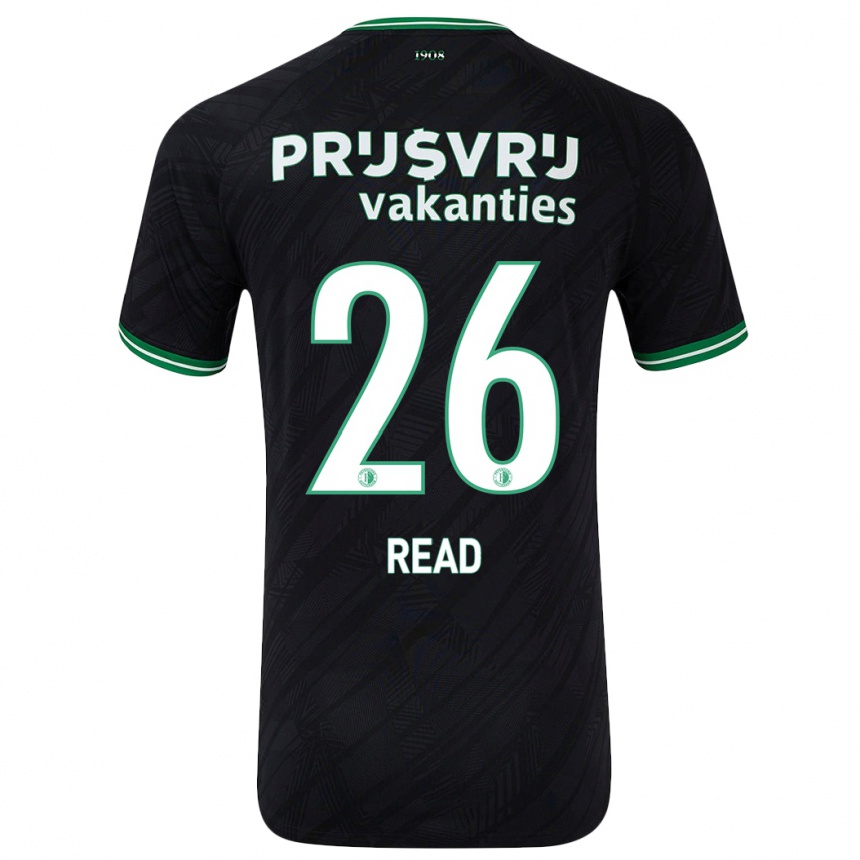 Vyrai Givairo Read #26 Juoda Žalia Išvykos Marškinėliai 2024/25 T-Shirt