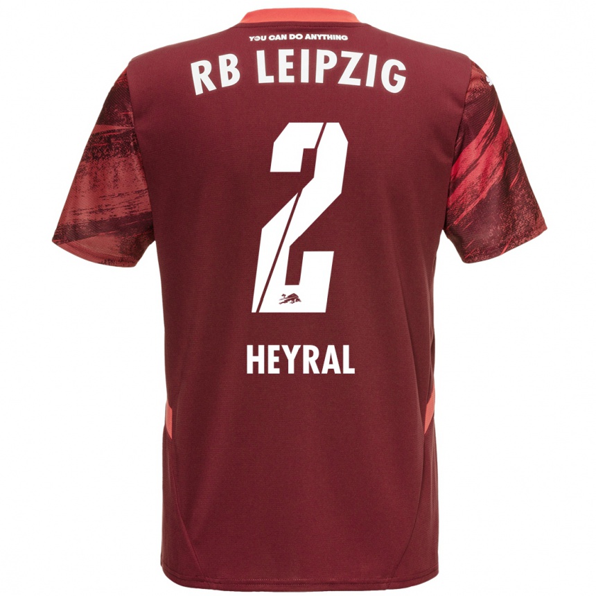 Vyrai Neo Heyral #2 Burgundija Išvykos Marškinėliai 2024/25 T-Shirt