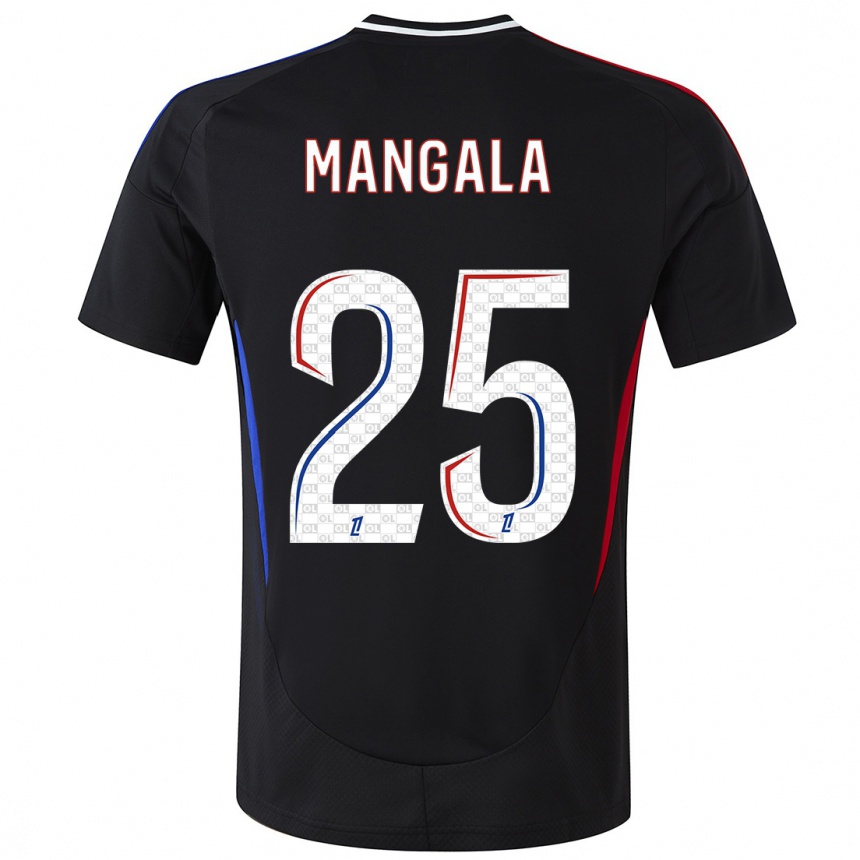 Vyrai Orel Mangala #25 Juoda Išvykos Marškinėliai 2024/25 T-Shirt