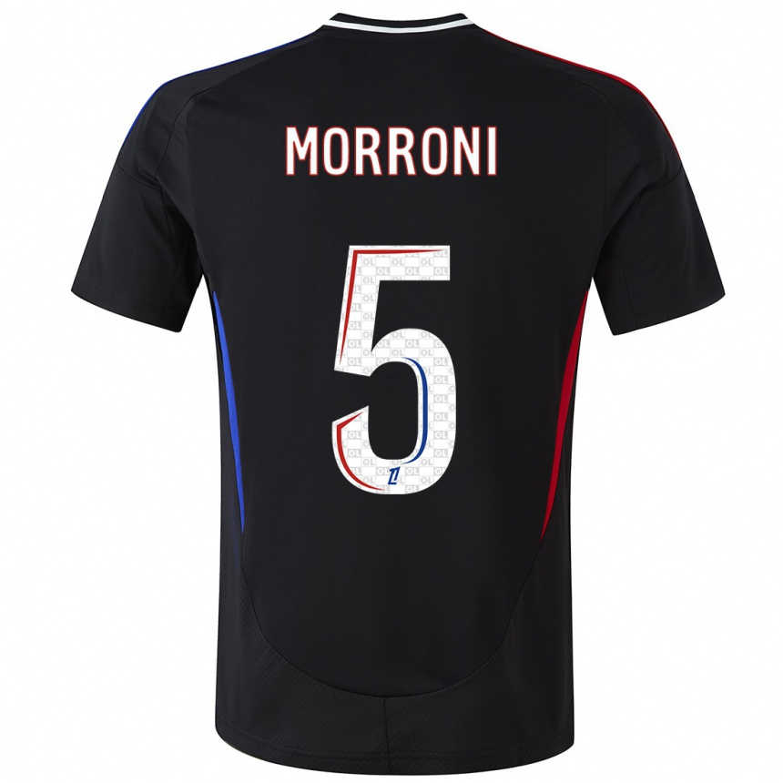 Vyrai Perle Morroni #5 Juoda Išvykos Marškinėliai 2024/25 T-Shirt