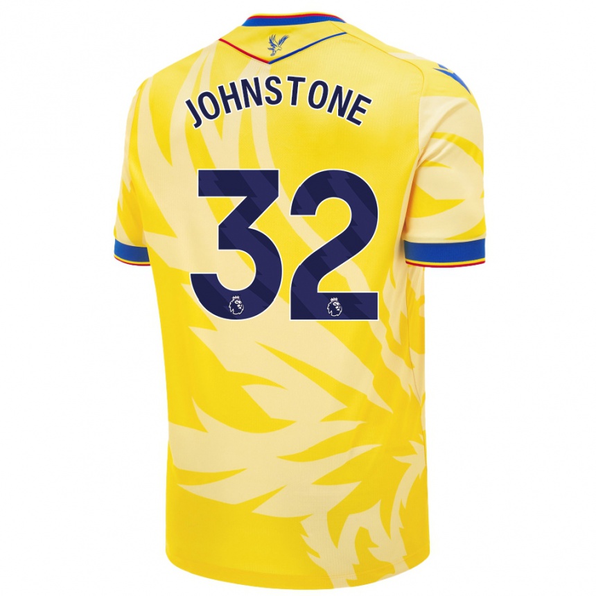 Vyrai Sam Johnstone #32 Geltona Išvykos Marškinėliai 2024/25 T-Shirt