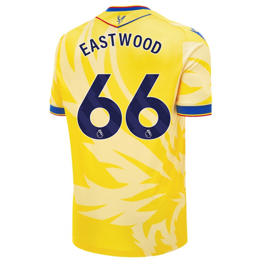 Vyrai Billy Eastwood #66 Geltona Išvykos Marškinėliai 2024/25 T-Shirt