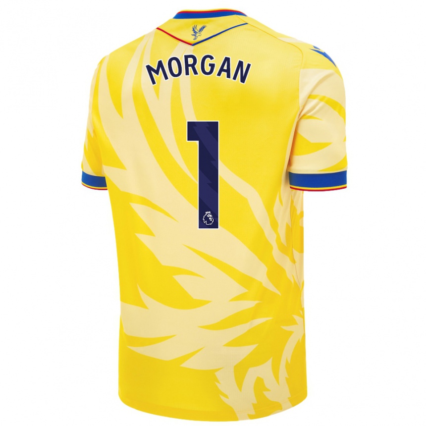 Vyrai Chloe Morgan #1 Geltona Išvykos Marškinėliai 2024/25 T-Shirt