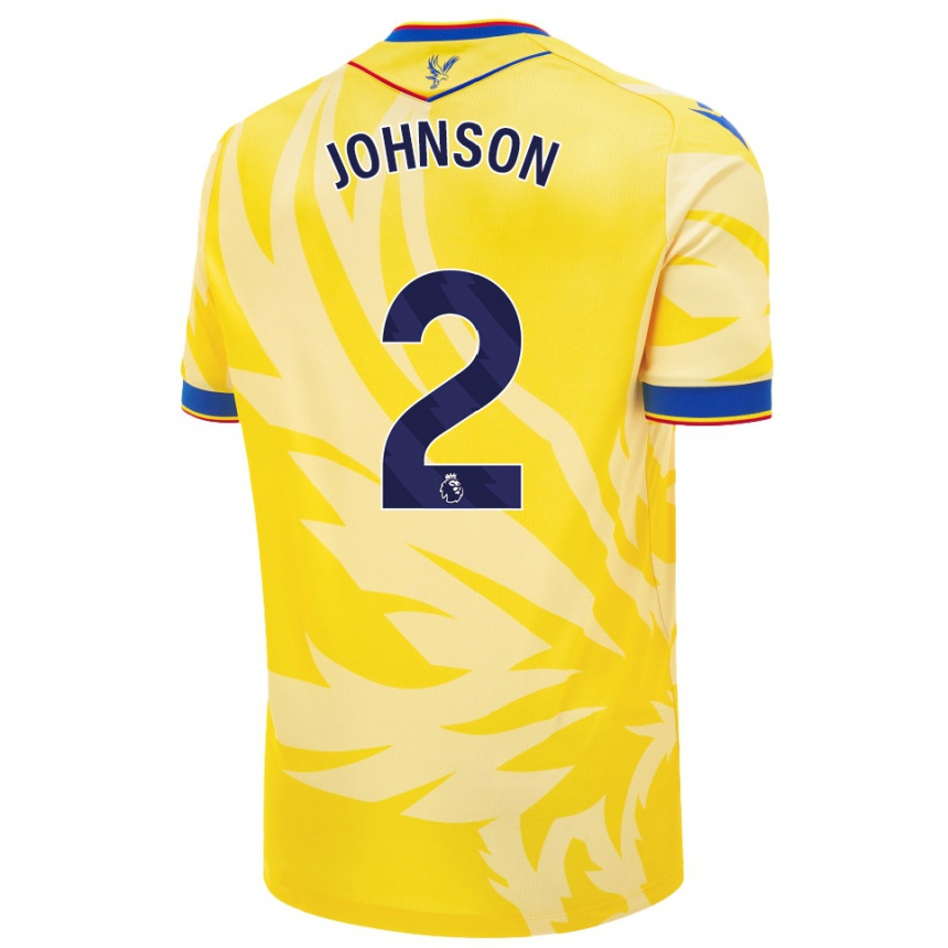 Vyrai Annabel Johnson #2 Geltona Išvykos Marškinėliai 2024/25 T-Shirt