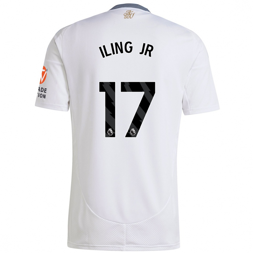 Vyrai Samuel Iling-Junior #17 Baltas Išvykos Marškinėliai 2024/25 T-Shirt