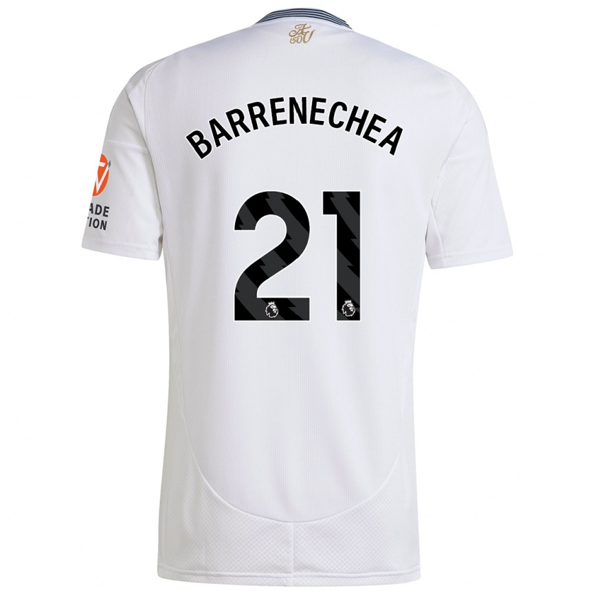 Vyrai Enzo Barrenechea #21 Baltas Išvykos Marškinėliai 2024/25 T-Shirt