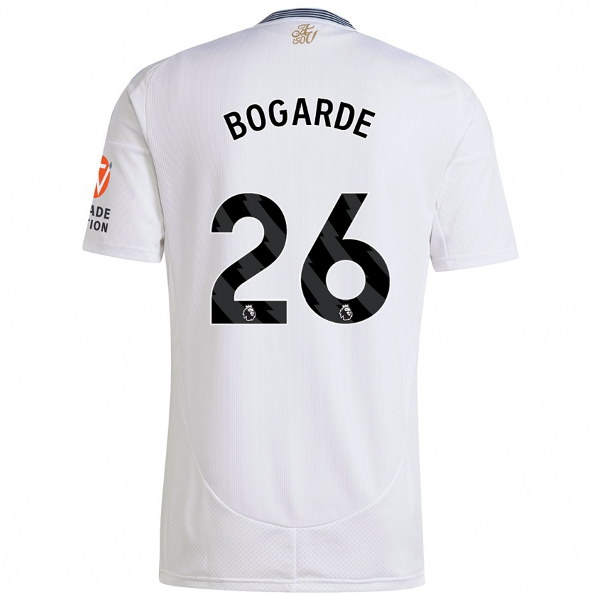 Vyrai Lamare Bogarde #26 Baltas Išvykos Marškinėliai 2024/25 T-Shirt