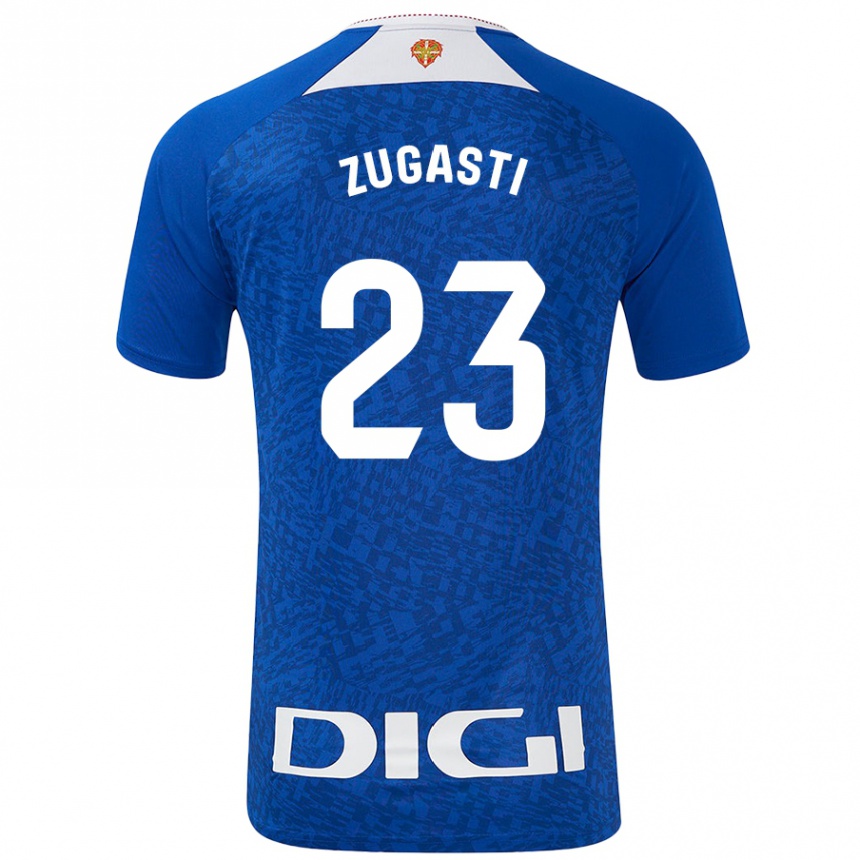 Vyrai Patricia Zugasti Oses #23 Karališkoji Mėlyna Išvykos Marškinėliai 2024/25 T-Shirt