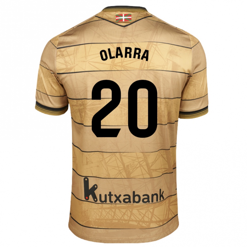 Vyrai Aimar Olarra #20 Ruda Išvykos Marškinėliai 2024/25 T-Shirt