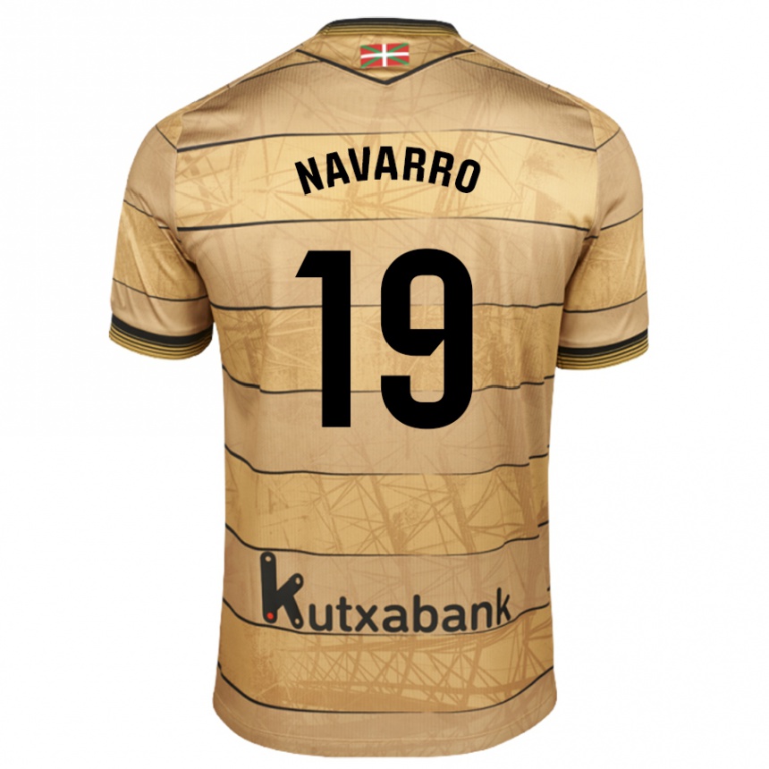 Vyrai Lorena Navarro #19 Ruda Išvykos Marškinėliai 2024/25 T-Shirt