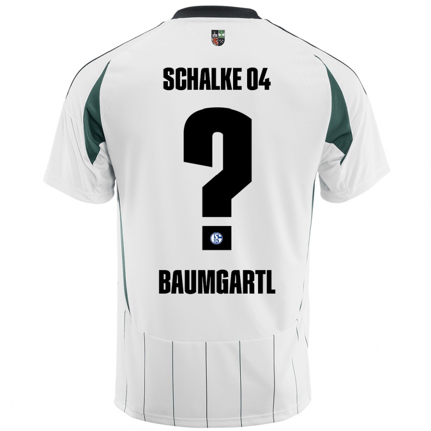 Vyrai Timo Baumgartl #0 Balta Žalia Išvykos Marškinėliai 2024/25 T-Shirt