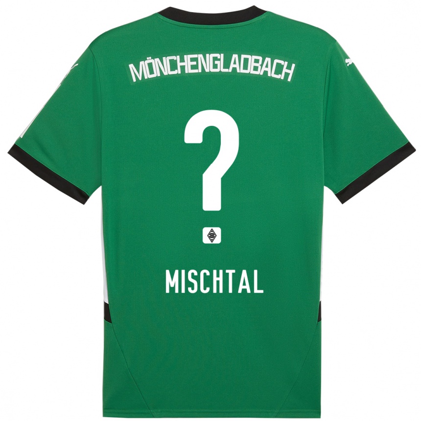 Vyrai Kilian Mischtal #0 Žalia Balta Išvykos Marškinėliai 2024/25 T-Shirt