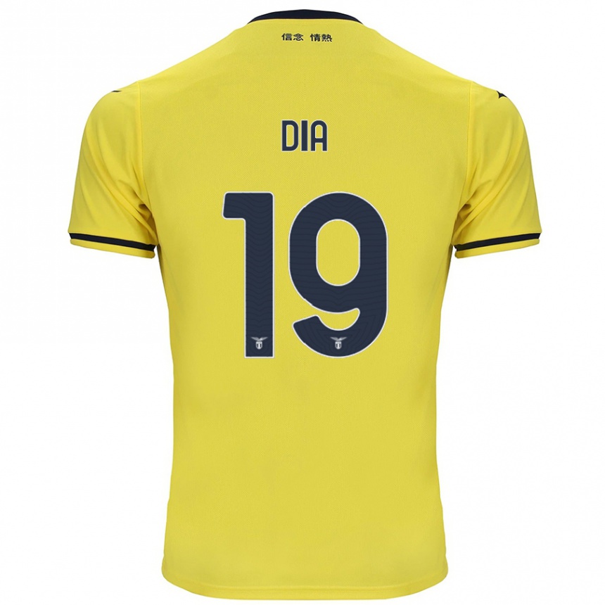 Vyrai Boulaye Dia #19 Geltona Išvykos Marškinėliai 2024/25 T-Shirt