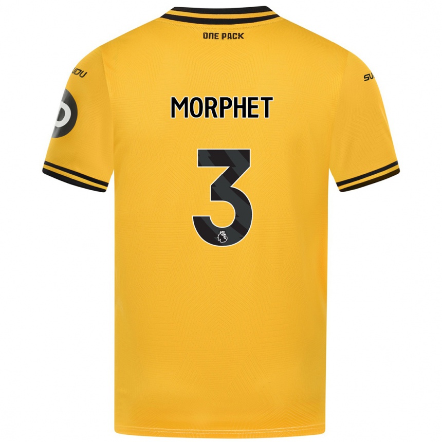 Moteriškas Anna Morphet #3 Geltona Namų Marškinėliai 2024/25 T-Shirt