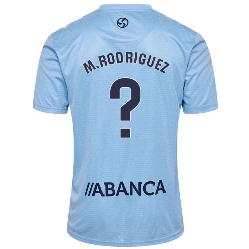 Moteriškas Manu Rodríguez #0 Dangaus Mėlyna Namų Marškinėliai 2024/25 T-Shirt