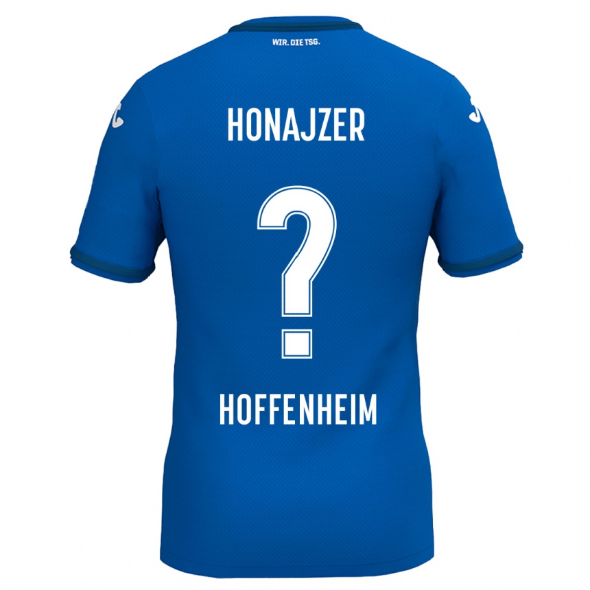 Moteriškas Alex Honajzer #0 Karališkoji Mėlyna Namų Marškinėliai 2024/25 T-Shirt