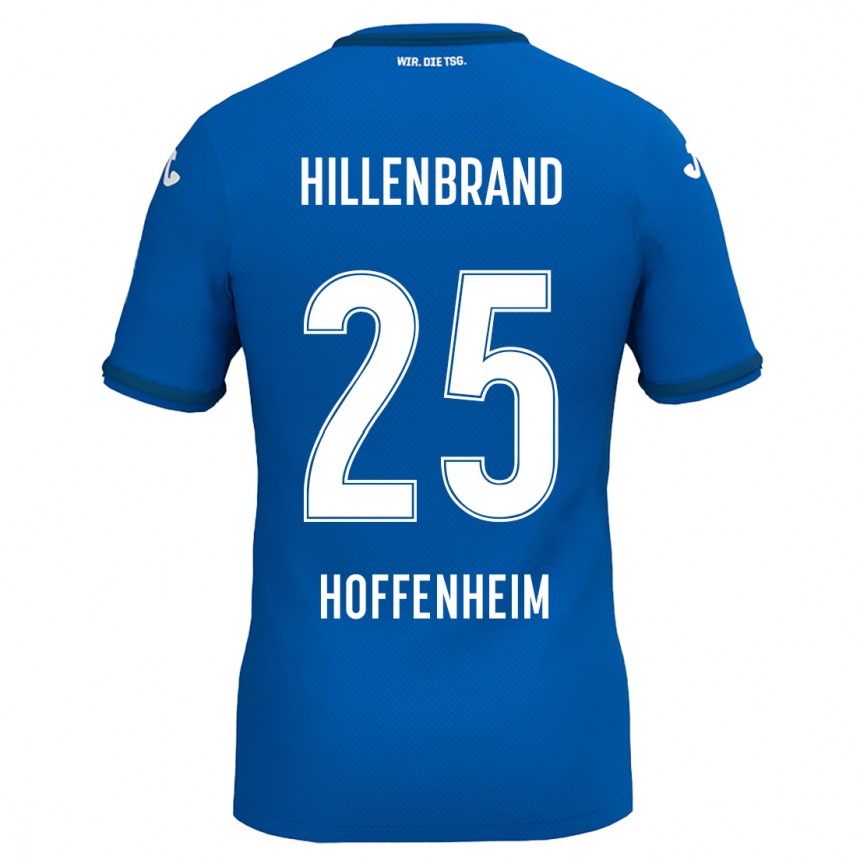 Moteriškas Jack Hillenbrand #25 Karališkoji Mėlyna Namų Marškinėliai 2024/25 T-Shirt