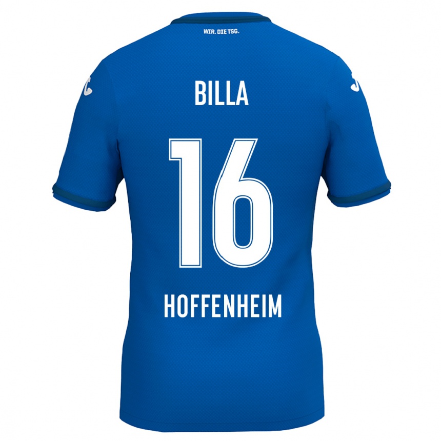 Moteriškas Nicole Billa #16 Karališkoji Mėlyna Namų Marškinėliai 2024/25 T-Shirt