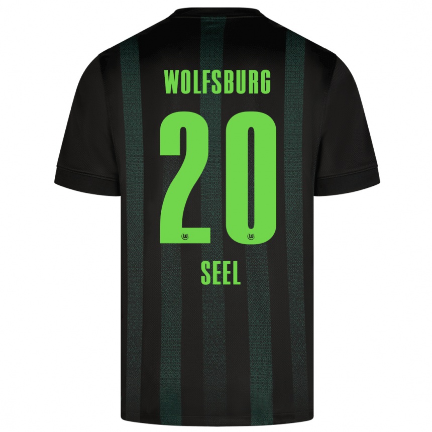 Moteriškas William Seel #20 Tamsiai Žalia Išvykos Marškinėliai 2024/25 T-Shirt