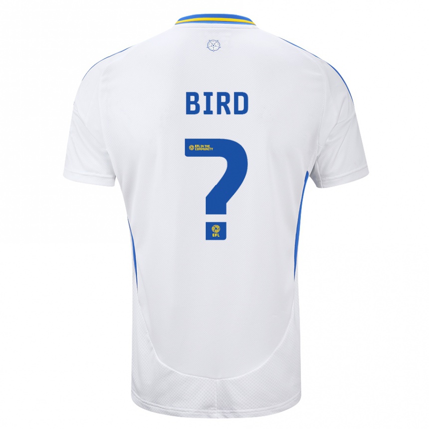 Vaikiškas Coban Bird #0 Balta Mėlyna Namų Marškinėliai 2024/25 T-Shirt