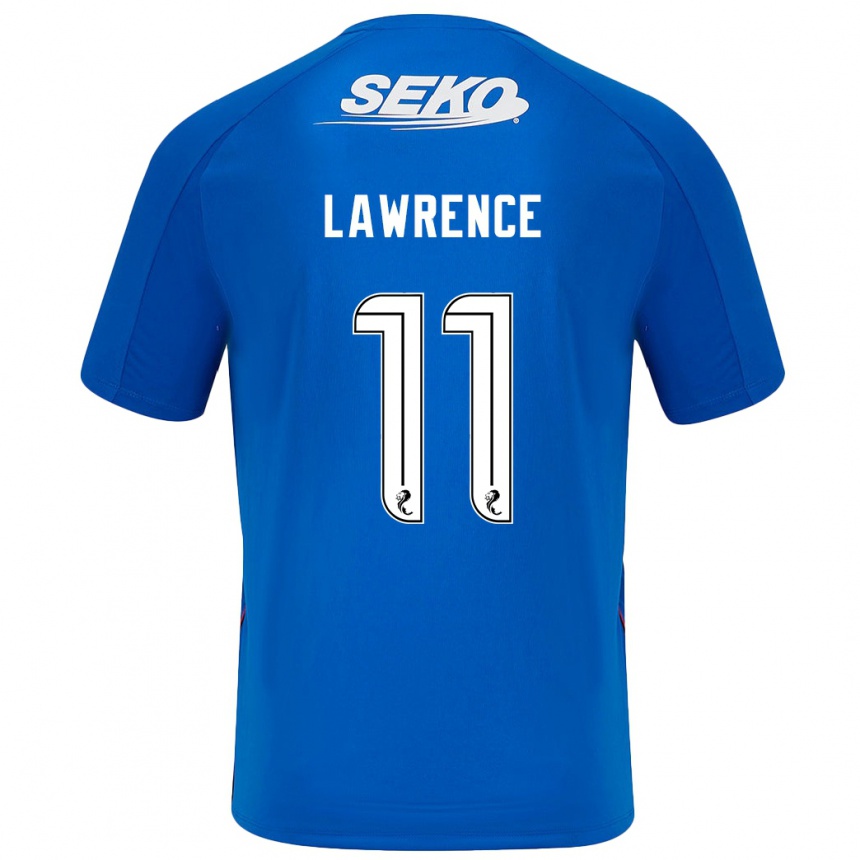 Vaikiškas Tom Lawrence #11 Tamsiai Mėlyna Namų Marškinėliai 2024/25 T-Shirt