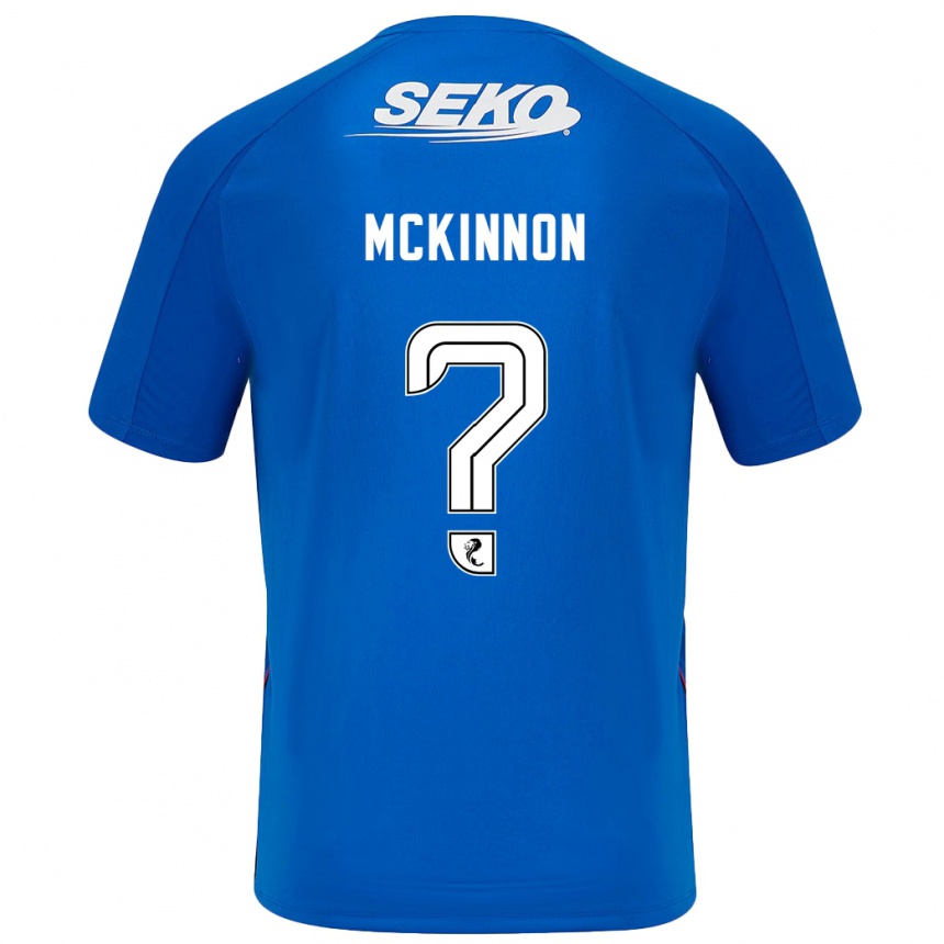 Vaikiškas Cole Mckinnon #0 Tamsiai Mėlyna Namų Marškinėliai 2024/25 T-Shirt