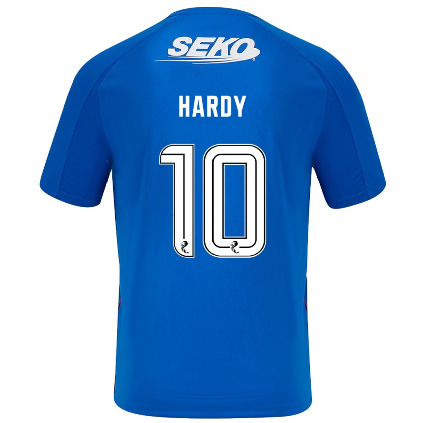 Vaikiškas Rio Hardy #10 Tamsiai Mėlyna Namų Marškinėliai 2024/25 T-Shirt