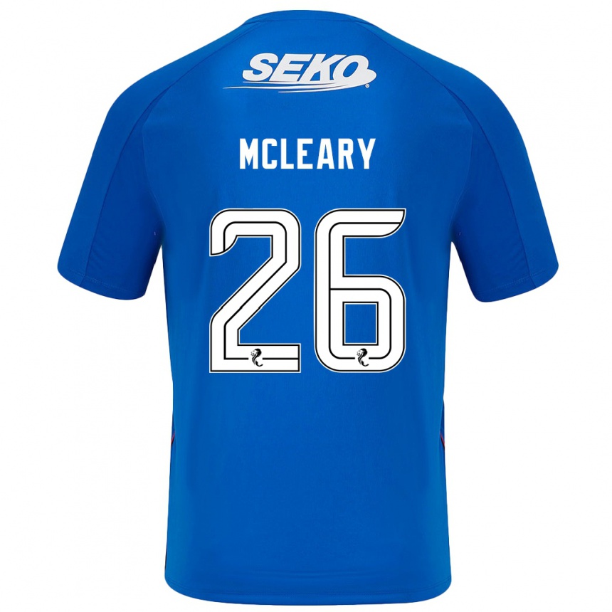 Vaikiškas Jodi Mcleary #26 Tamsiai Mėlyna Namų Marškinėliai 2024/25 T-Shirt