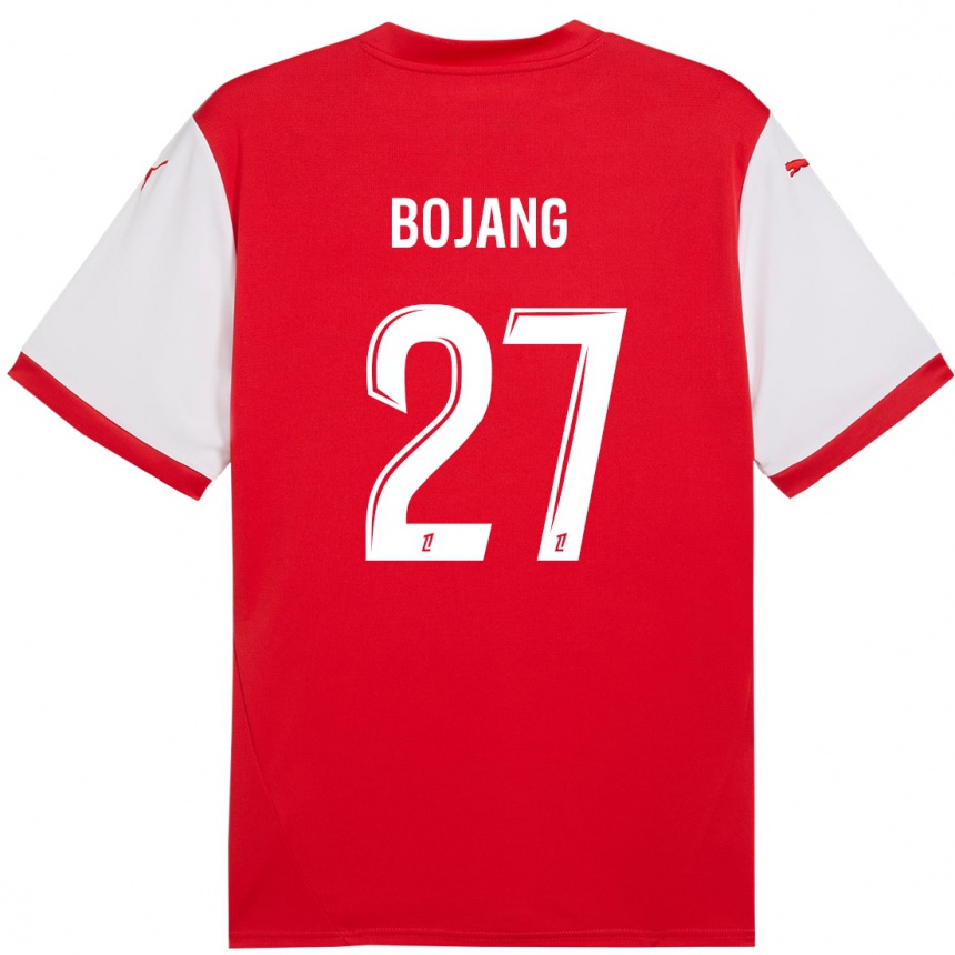 Vaikiškas Adama Bojang #27 Raudona Balta Namų Marškinėliai 2024/25 T-Shirt