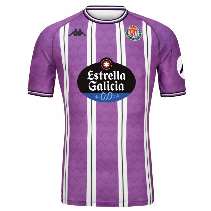 Vaikiškas Pablo Picón #22 Violetinė Balta Namų Marškinėliai 2024/25 T-Shirt