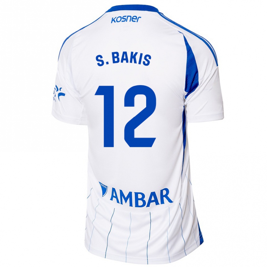 Vaikiškas Sinan Bakış #12 Raudona Balta Namų Marškinėliai 2024/25 T-Shirt