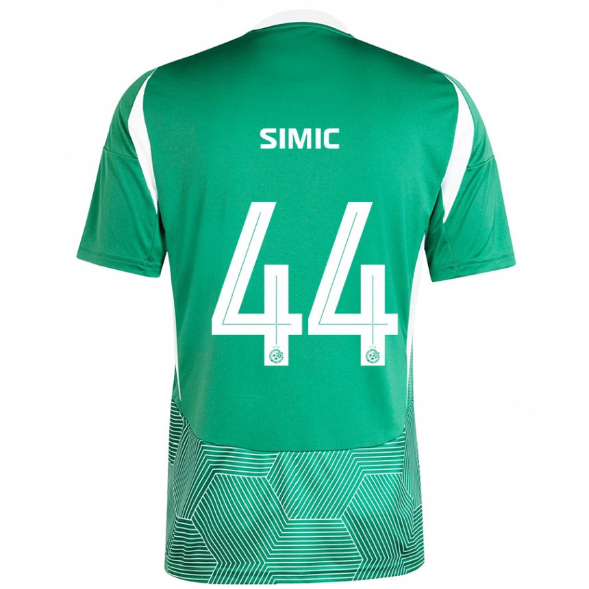 Vaikiškas Lorenco Simic #44 Žalia Balta Namų Marškinėliai 2024/25 T-Shirt