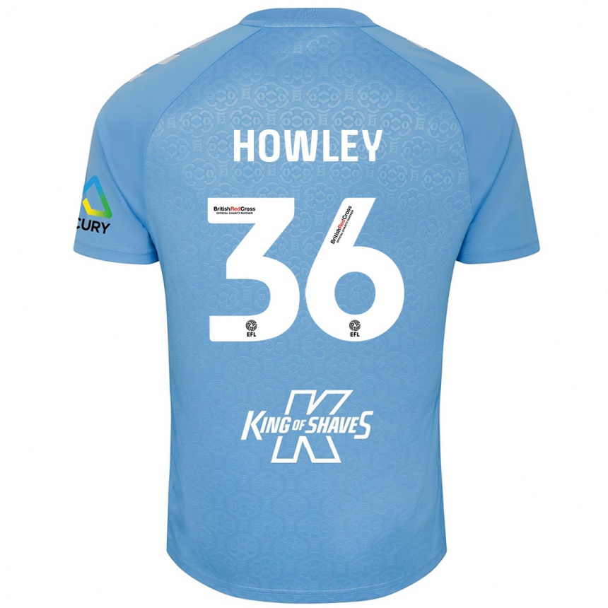 Vaikiškas Ryan Howley #36 Mėlyna Balta Namų Marškinėliai 2024/25 T-Shirt